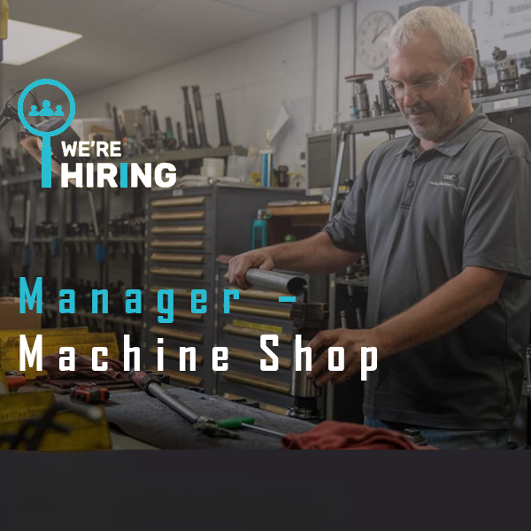 Manager – Machine Shop