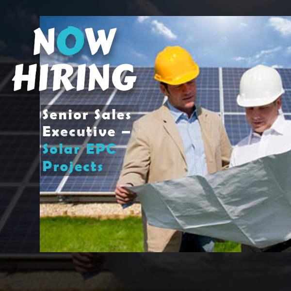 Sales Manager / Senior Sales Executive – Solar EPC Projects
