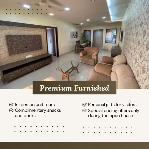 Premium Furnished 3 BHK Apartment in Andheri West Near Metro