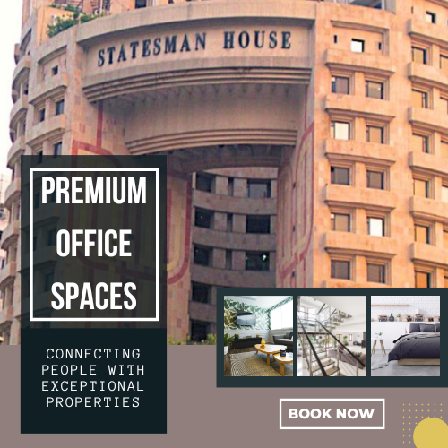Premium 1000 Sq. Ft. Commercial Office Space at Statesman House, Barakhamba Road