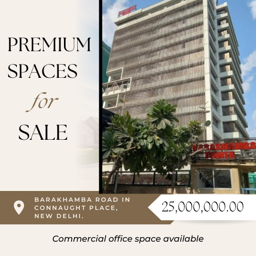 Barakhamba Tower Commercial Office Space on Barakhamba Road