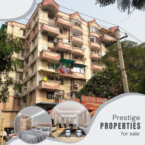 3 BHK Flat for Sale in Celestial Heights, Sector 2 Dwarka, New Delhi